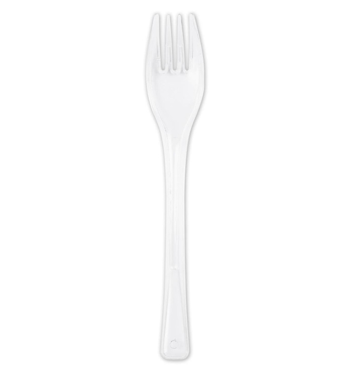 Plastic PS vork "Flen" wit 14cm (50 stuks) Plastic PS vork "Flen" wit 14cm (50 stuks)