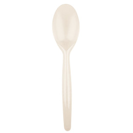 Plastic lepel  PS "Easy" crème 18,5 cm (20 stuks) 