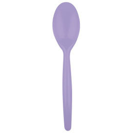 Plastic lepel PS "Easy" lila 18,5 cm (500 stuks)