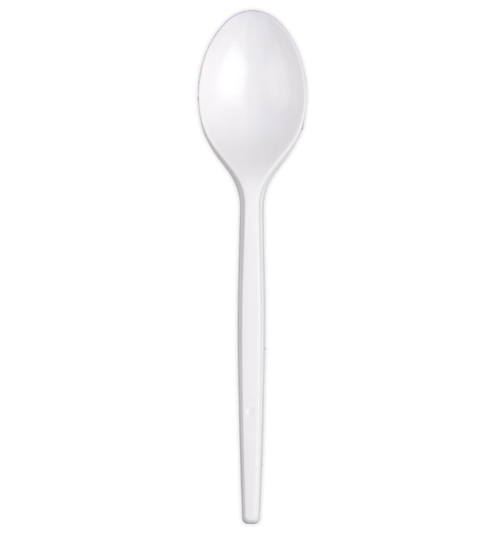 Plastic lepel Next wit 16,5 cm (100 stuks) Plastic lepel Next wit 16,5 cm (100 stuks)