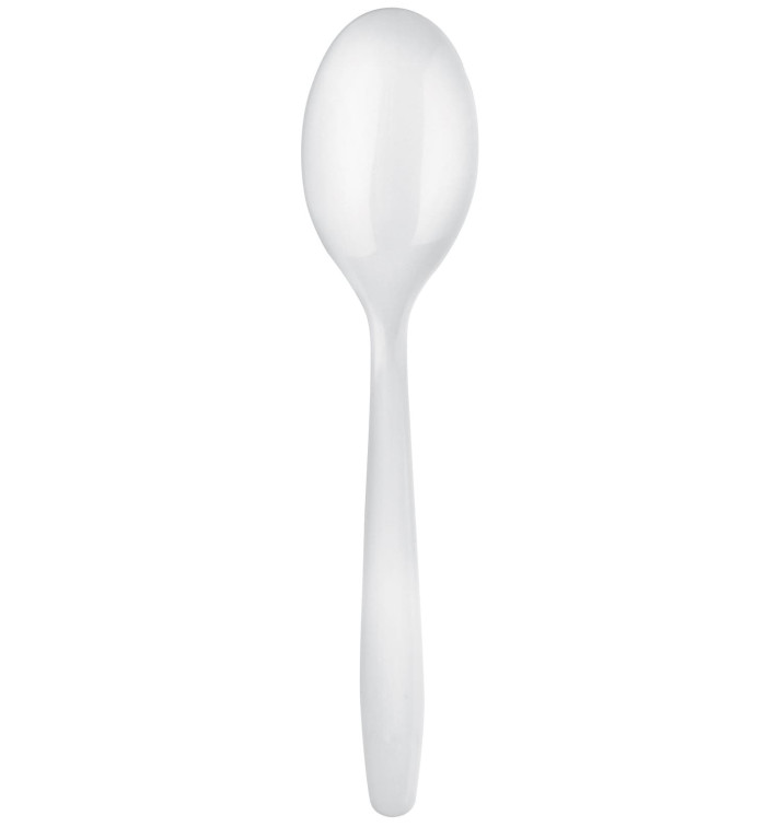 Plastic lepel Easen PP wit 17,5cm (1500 stuks) Plastic lepel Easen PP wit 17,5cm (1500 stuks)