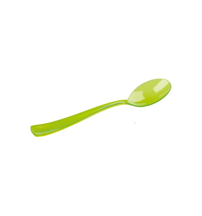 Plastic lepel premium groen 16cm (180 stuks) Plastic lepel premium groen 16cm (180 stuks)