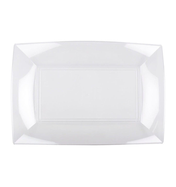 Plastic dienblad transparant "Nice" 28x19 cm (240 stuks) Plastic dienblad transparant "Nice" 28x19 cm (240 stuks)