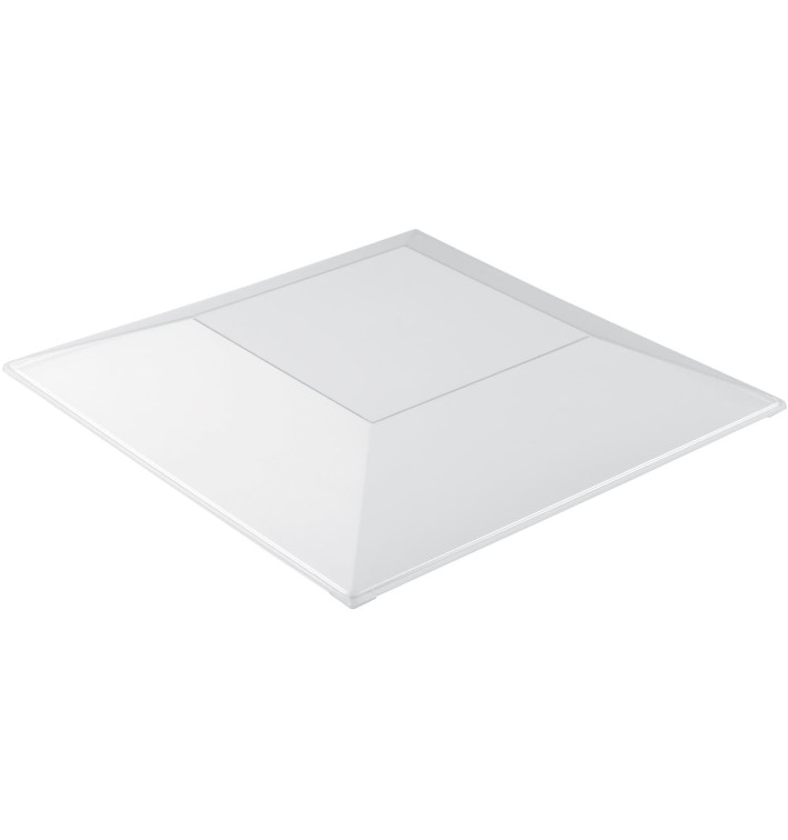 Plastic Deksel voor dienblad Parten transparant 25x25cm (1 stuk) Plastic Deksel voor dienblad Parten transparant 25x25cm (1 stuk)