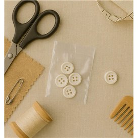 Plastic zak cellofaan PP 5x7cm G-130 (1000 stuks)