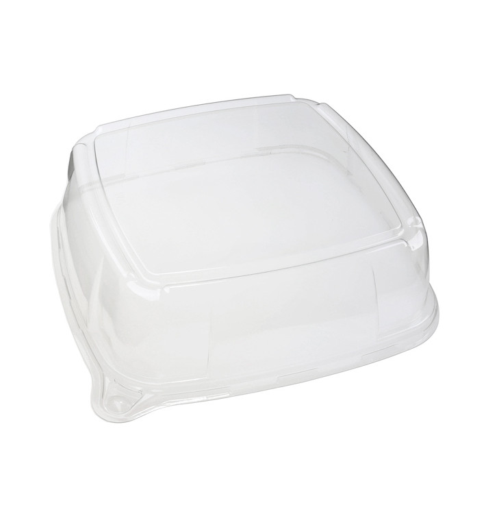 Plastic Deksel voor dienblad 40x40x9 cm (5 stuks) Plastic Deksel voor dienblad 40x40x9 cm (5 stuks)