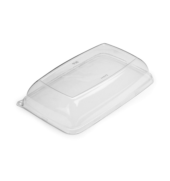 Plastic Deksel voor dienblad 20x28x6 cm (50 stuks) Plastic Deksel voor dienblad 20x28x6 cm (50 stuks)