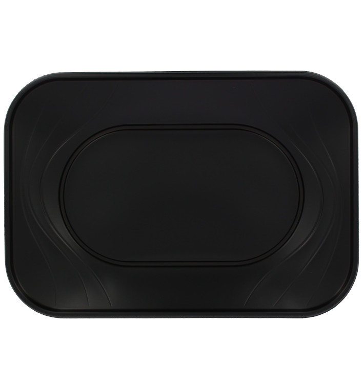 Plastic dienblad microgolfbaar "X-Table" zwart 33x23cm (2 stuks) Plastic dienblad microgolfbaar "X-Table" zwart 33x23cm (2 stuks)