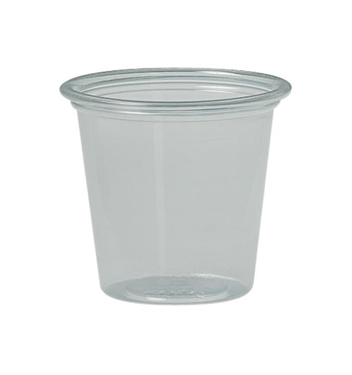 Plastic souffle beker PS transparant 37ml Ø4,8 cm (250 stuks) Plastic souffle beker PS transparant 37ml Ø4,8 cm (250 stuks)