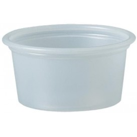 Plastic souffle beker PS transparant 22ml Ø4,8cm (250 stuks) 