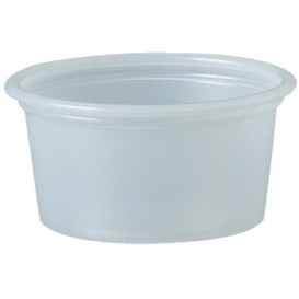 Plastic souffle beker PS transparant 22ml Ø4,8cm (5000 stuks)