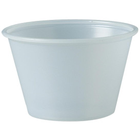 Plastic souffle beker PS transparant 120ml Ø7,3cm (2500 stuks)