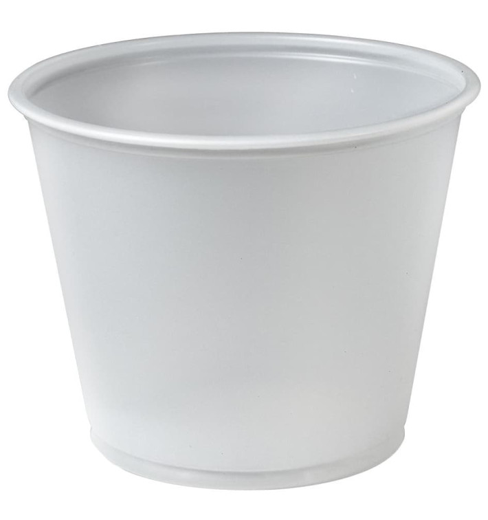 Plastic souffle beker PS transparant 165ml Ø7,3cm (2500 stuks)