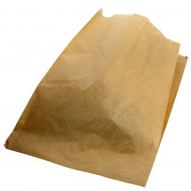 Papieren voedsel zak kraft 18+7x32cm (250 stuks) 
