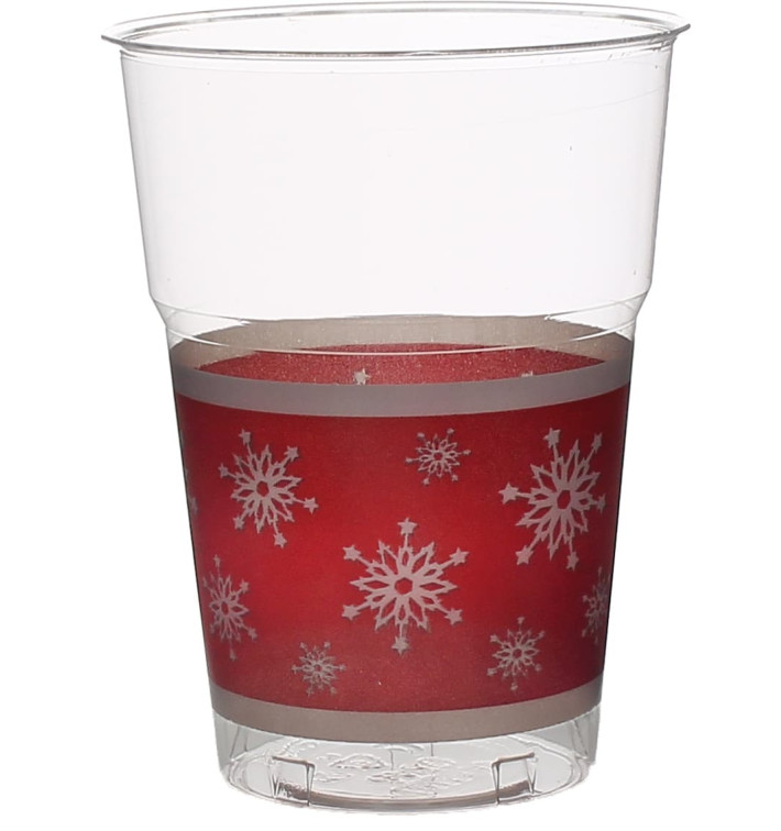 Plastic PS beker Kristal "Diamant" "Snowflake" 200ml (200 stuks) Plastic PS beker Kristal "Diamant" "Snowflake" 200ml (200 stuks)