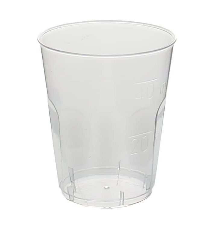Plastic PS Shotje Kristal "Diamant" 50ml (50 stuks)