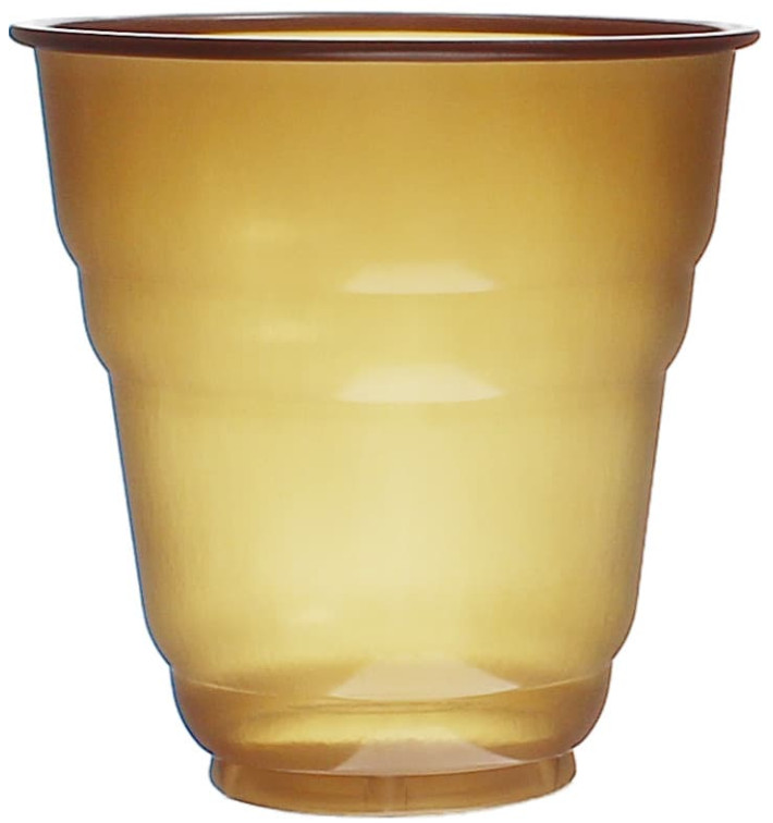 Plastic PS beker Vending "Design" bruin 166ml Ø7,0cm (3000 stuks) Plastic PS beker Vending "Design" bruin 166ml Ø7,0cm (3000 stuks)