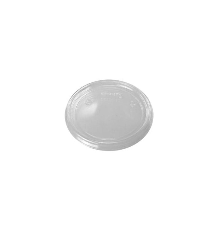Plastic Deksel Plat transparant Ø7,4cm (100 stuks) Plastic Deksel Plat transparant Ø7,4cm (100 stuks)