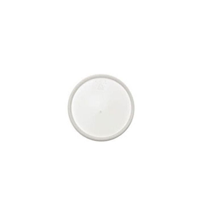 Plastic Deksel PS Plat voor Schuim Container Ø12,7cm (500 stuks) Plastic Deksel PS Plat voor Schuim Container Ø12,7cm (500 stuks)