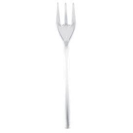 Plastic Proeving mini vork transparant 10cm (1500 stuks)