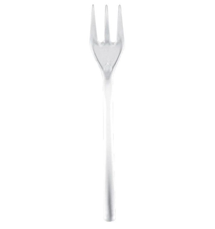 Plastic Proeving mini vork transparant 10cm (1500 stuks) Plastic Proeving mini vork transparant 10cm (1500 stuks)