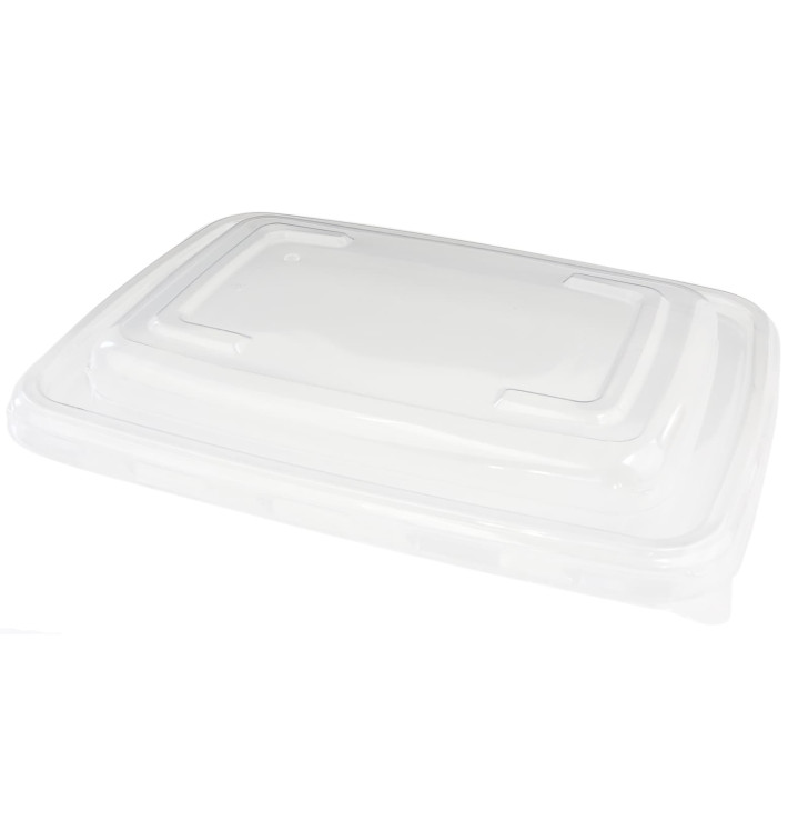 Plastic Deksel PP voor Container 23x16,5cm (150 stuks) Plastic Deksel PP voor Container 23x16,5cm (150 stuks)