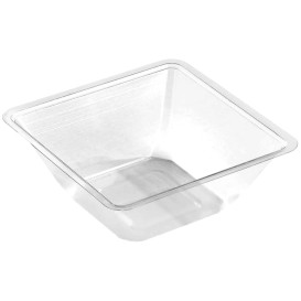 Plastic mini-Kom PET hittebestendig 175ml 9x9x4cm (50 stuks) 