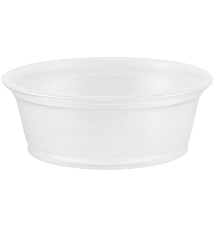 Plastic PP Soufflébeker transparant 45ml Ø6,6cm (2500 stuks) Plastic PP Soufflébeker transparant 45ml Ø6,6cm (2500 stuks)