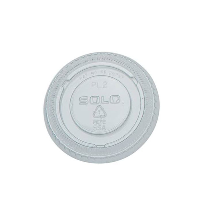 Plastic PET Deksel Kristal gesloten Plat Ø6,6cm (100 stuks) Plastic PET Deksel Kristal gesloten Plat Ø6,6cm (100 stuks)