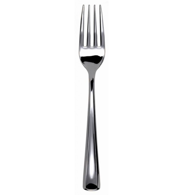 Plastic vork gemetalliseerd 19cm (500 stuks)