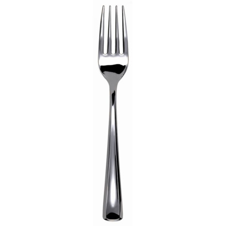 Plastic vork gemetalliseerd 19cm (50 stuks) 