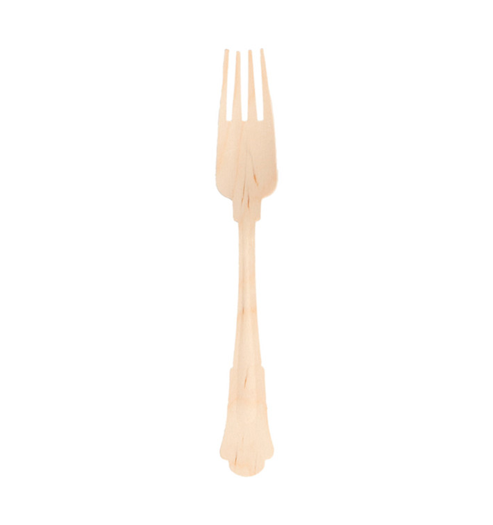 Houten vork "Classic" 20cm (100 stuks) Houten vork "Classic" 20cm (100 stuks)