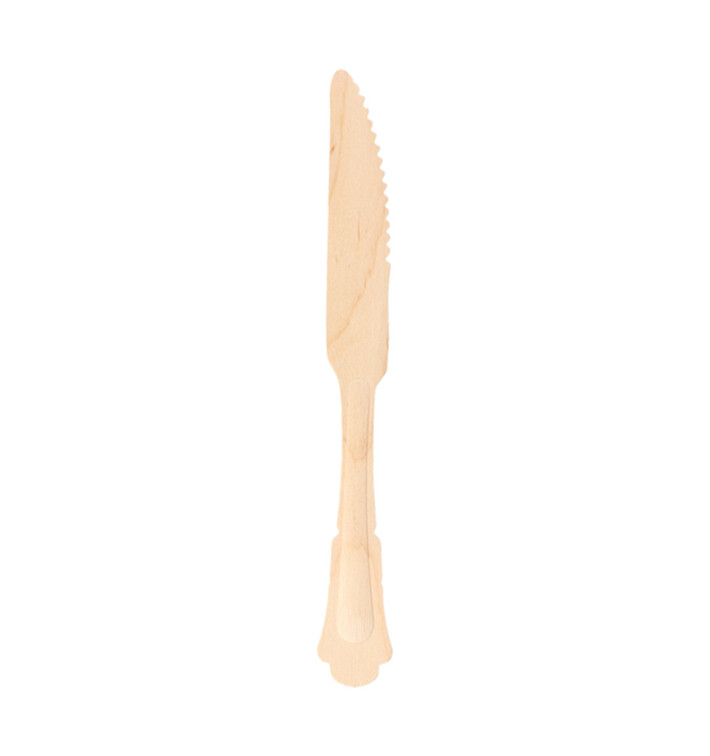 Houten mes "Classic" 20cm (100 stuks) Houten mes "Classic" 20cm (100 stuks)