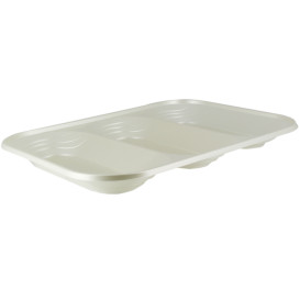 Plastic Compartment dienblad "X-Table" 3C parel 33x23cm (30 stuks)