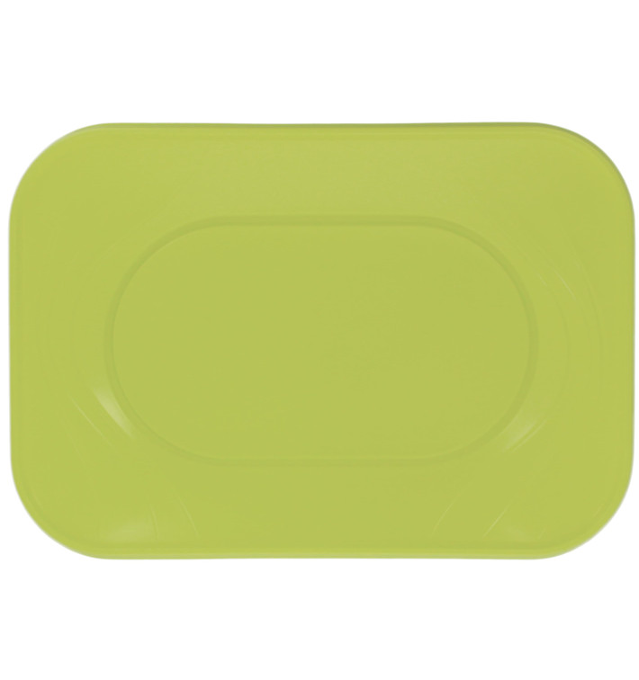 Plastic dienblad microgolfbaar "X-Table" limoengroen 33x23cm (2 stuks) Plastic dienblad microgolfbaar "X-Table" limoengroen 33x23cm (2 stuks)