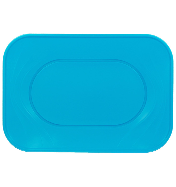 Plastic dienblad microgolfbaar "X-Table" turkoois 33x23cm (2 stuks) Plastic dienblad microgolfbaar "X-Table" turkoois 33x23cm (2 stuks)
