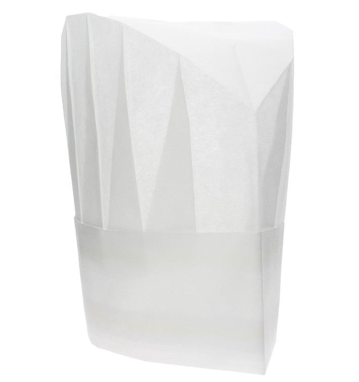 Wegwerp koksmstuks Pinstripe "TST" wit (100 stuks) Wegwerp koksmstuks Pinstripe "TST" wit (100 stuks)