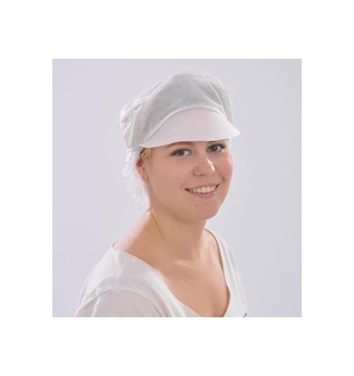 Wegwerp haarnetje vizier zonder haarclip Wegwerp haarnetje vizier zonder haarclip