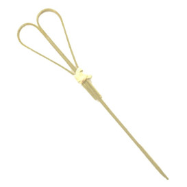Bamboe vleespennen Hart Design 15cm (10000 stuks)