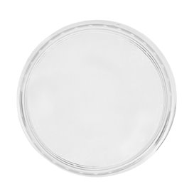 Plastic Deksel voor Deli Container PP transparant 350, 500 en 1000ml Ø11,5cm (50 stuks)