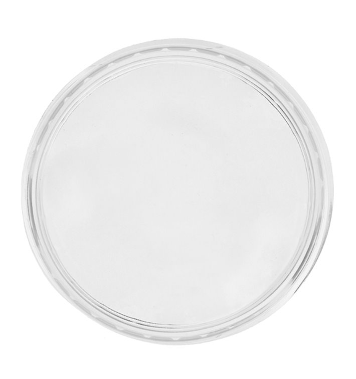 Plastic Deksel voor Deli Container PP transparant 350, 500 en 1000ml Ø11,5cm (50 stuks)