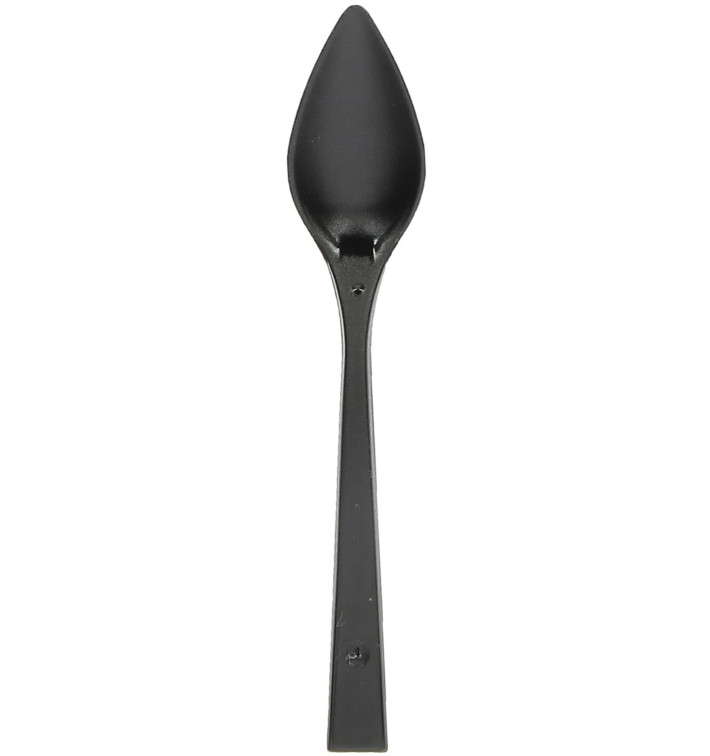 Proeving theelepel "Charme" zwart 10cm (600 stuks) Proeving theelepel "Charme" zwart 10cm (600 stuks)
