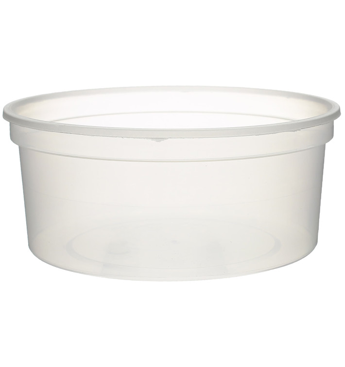 Plastic deli Container transparant PP 350ml Ø11,5cm (500 stuks) Plastic deli Container transparant PP 350ml Ø11,5cm (500 stuks)