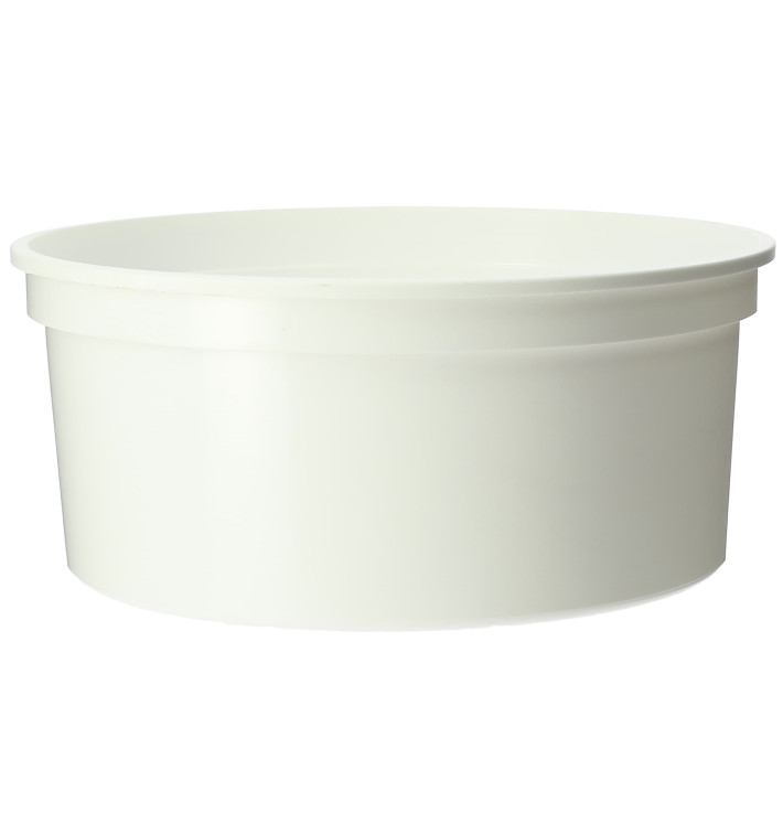 Plastic deli Container wit PP 350ml Ø11,5cm (50 stuks) Plastic deli Container wit PP 350ml Ø11,5cm (50 stuks)