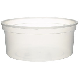 Plastic deli Container transparant PP 350 ml Ø11,5cm (50 stuks)