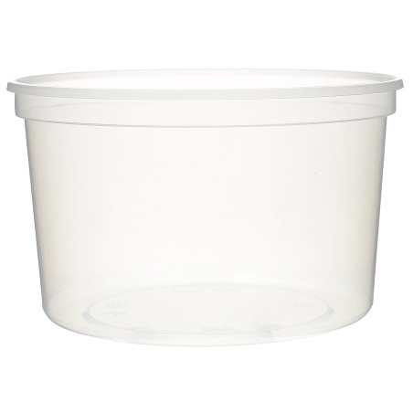 Plastic deli Container Transparant PP 500ml Ø11,5cm (50 Stuks) 