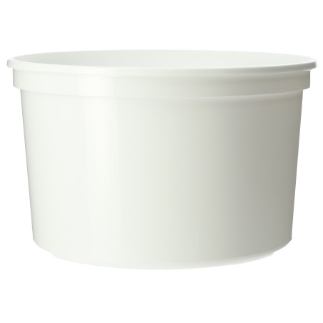 Plastic deli Container wit PP 500ml Ø11,5cm (50 Stuks)