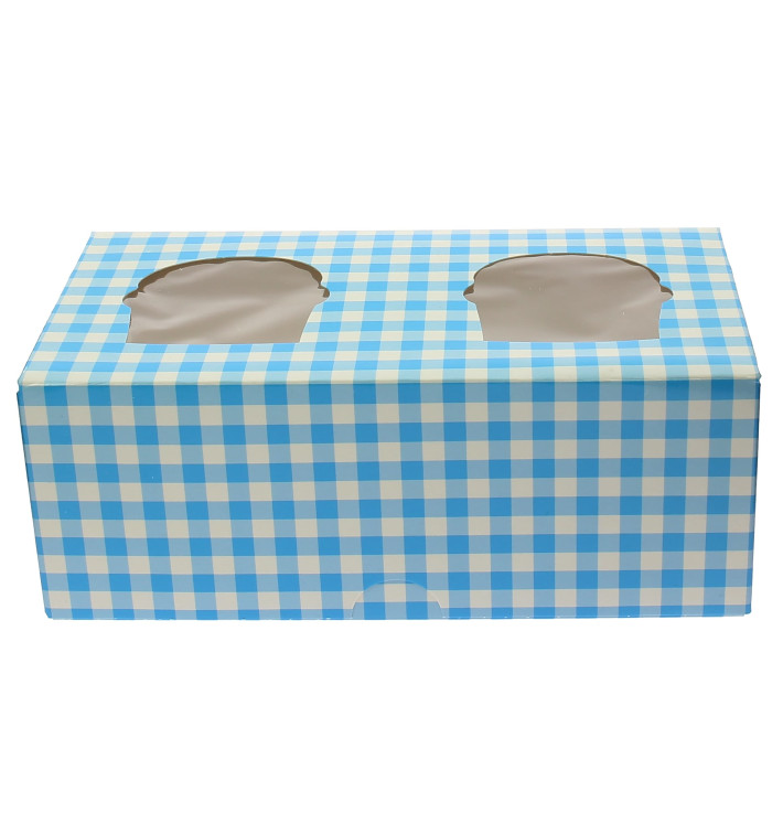 Papieren Cake vorm zak 2 Slots blauw 19,5x10x7,5cm (160 stuks) Papieren Cake vorm zak 2 Slots blauw 19,5x10x7,5cm (160 stuks)