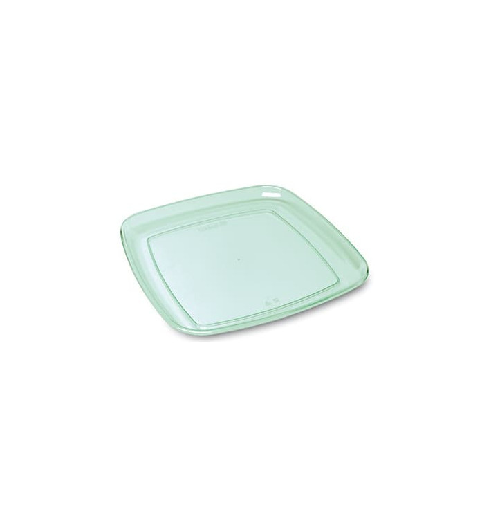 Plastic dienblad Vierkant Hard transparant 35x35cm (5 stuks) Plastic dienblad Vierkant Hard transparant 35x35cm (5 stuks)