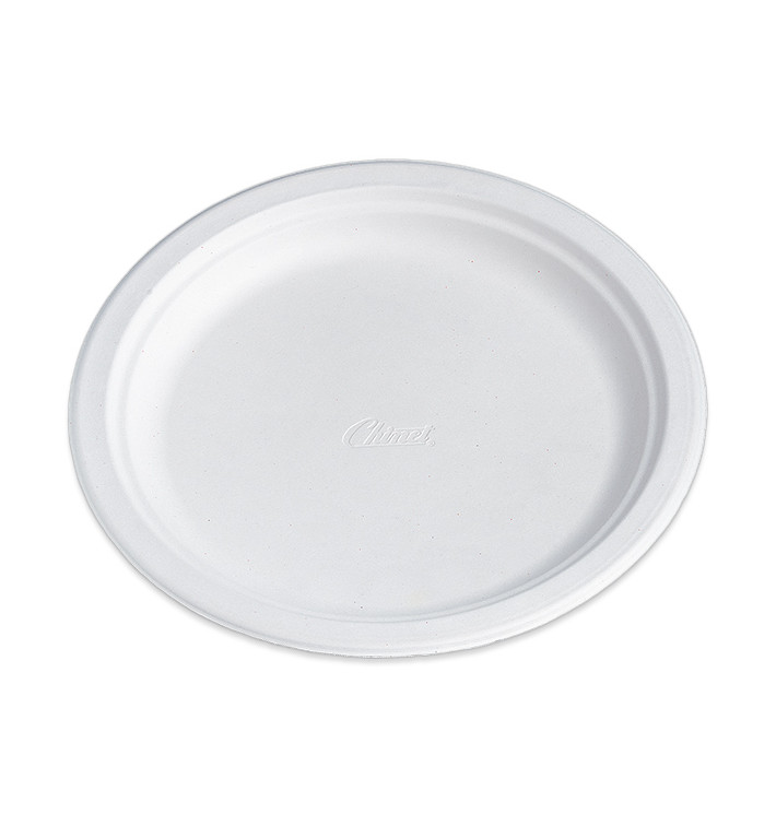 Papieren bord Houtpulp Chinet wit 27 cm (125 stuks) Papieren bord Houtpulp Chinet wit 27 cm (125 stuks)